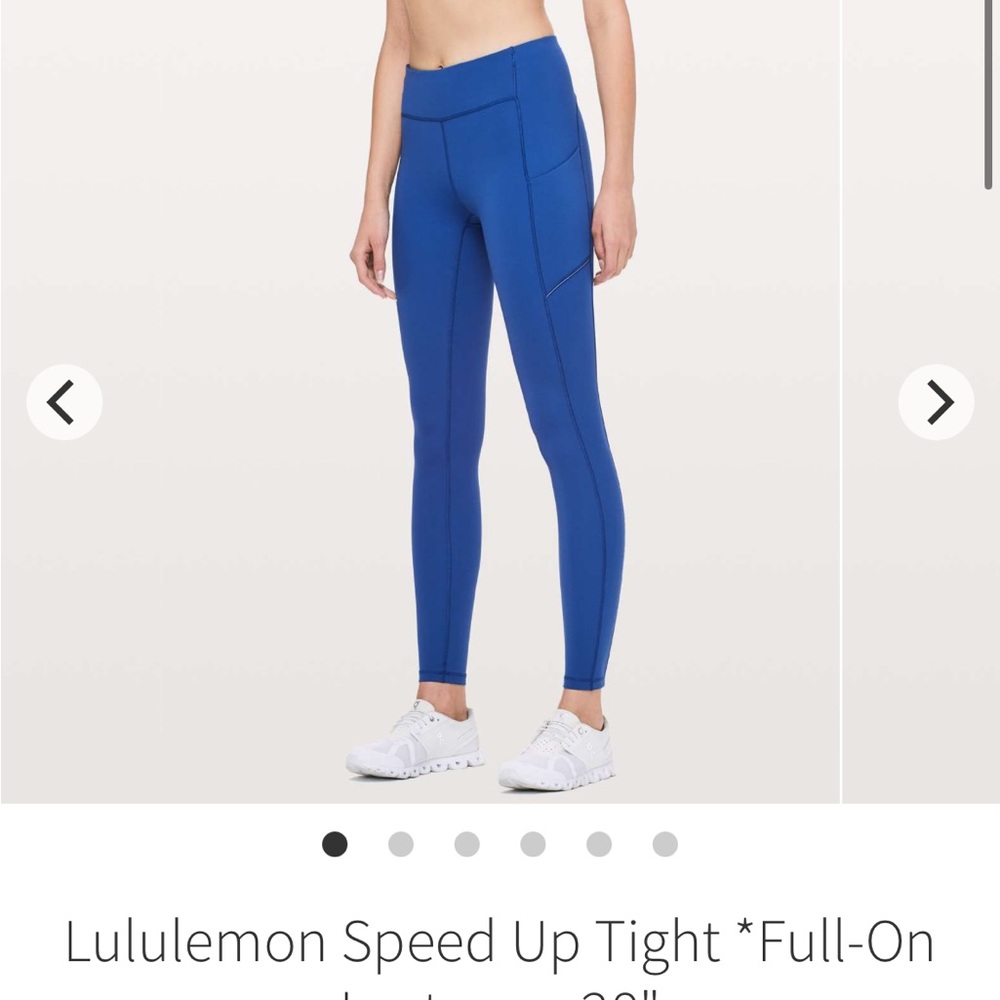 Lululemon speed up tight 28” size 4